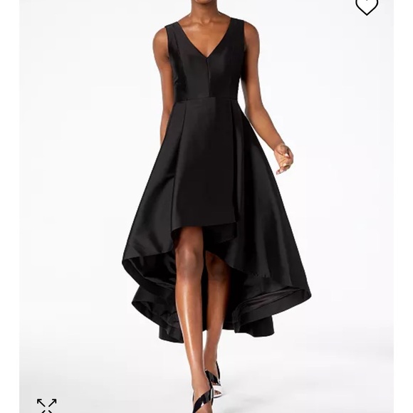 Calvin Klein high low A line gown - Picture 1 of 9